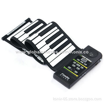 Shenzhen China Digital Roll Up Portable Piano, 61 Keys, for Old